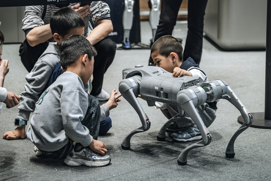 Robot dog for education